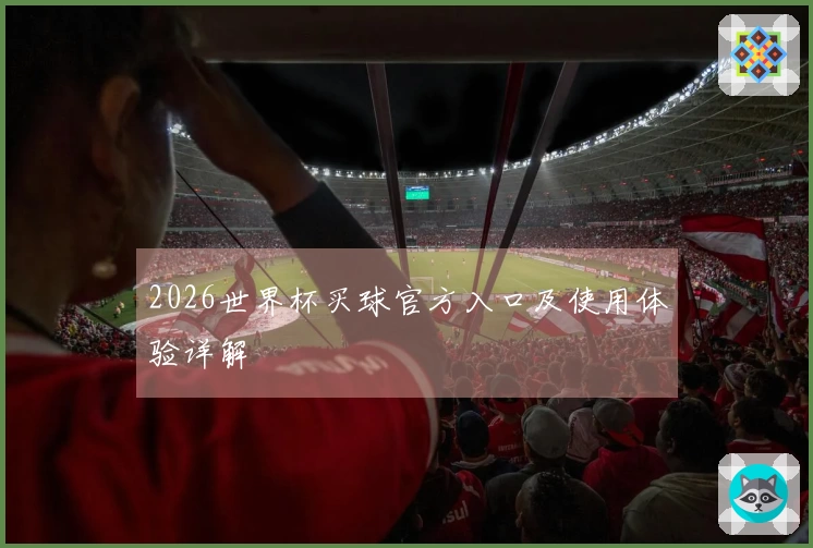 2026世界杯买球官方入口及使用体验详解
