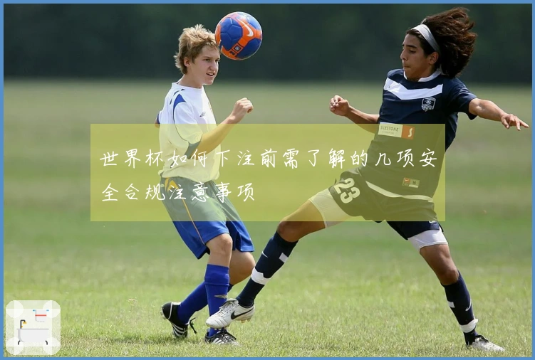 世界杯如何下注前需了解的几项安全合规注意事项
